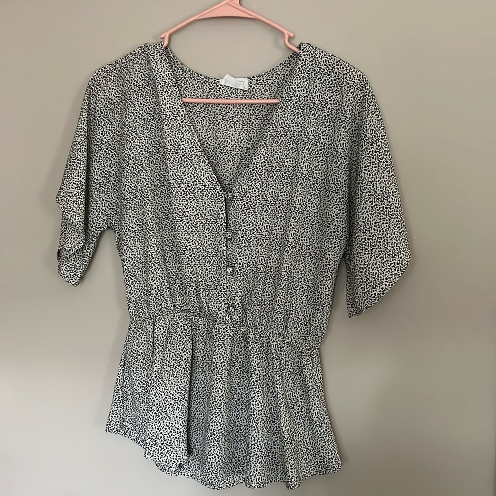 Sienna Sky Dotted Blouse